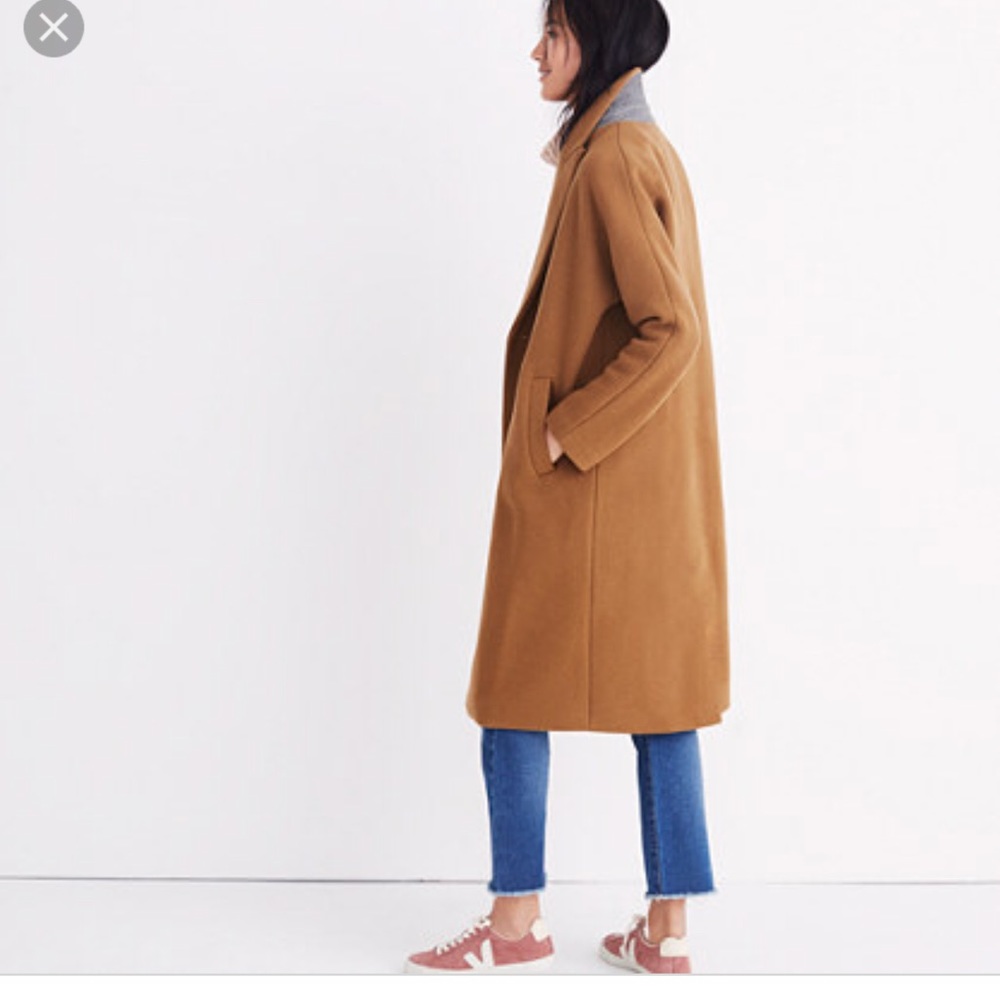 Madewell Altas Cocoon Coat - Picture 5 of 8